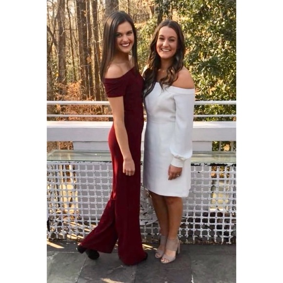 Lulu “Strut Your Stuff” SEXY Off Shoulder Jumpsuit - Picture 8 of 12